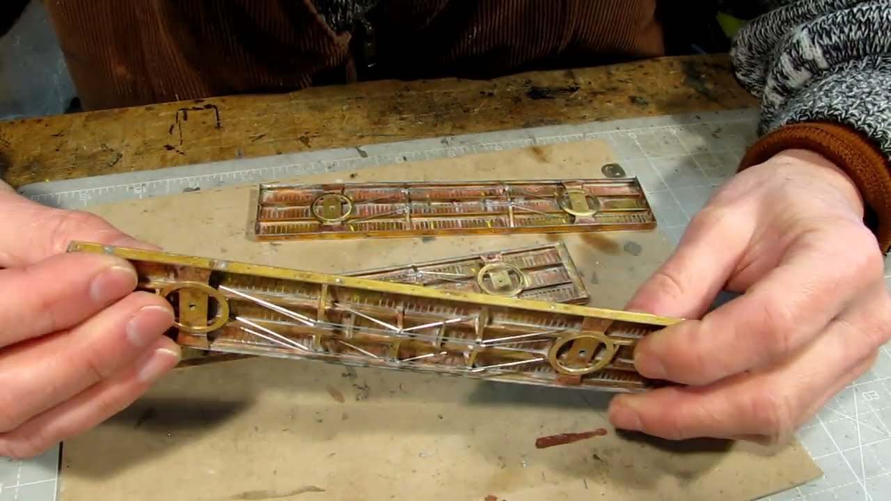 Bau der Schienenwagen SSml - Teil 3.