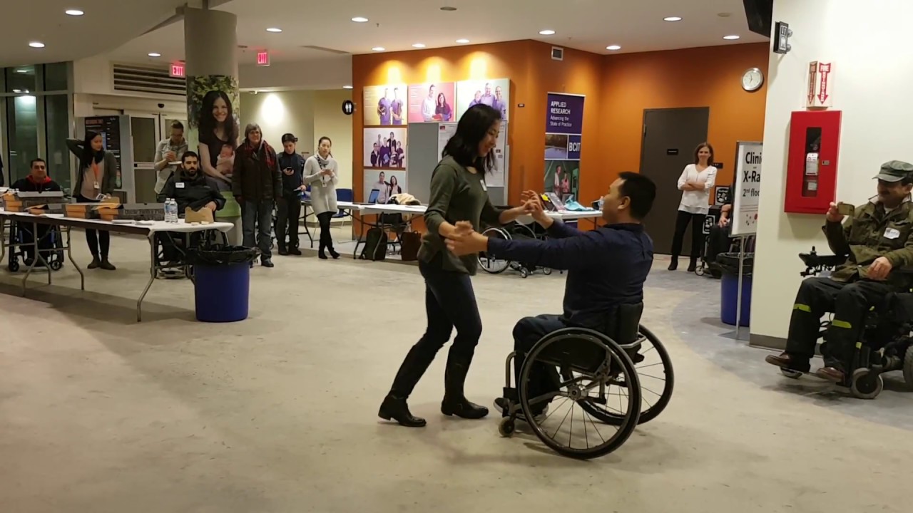 Wheelchair Bachata Demo at Community Research Night