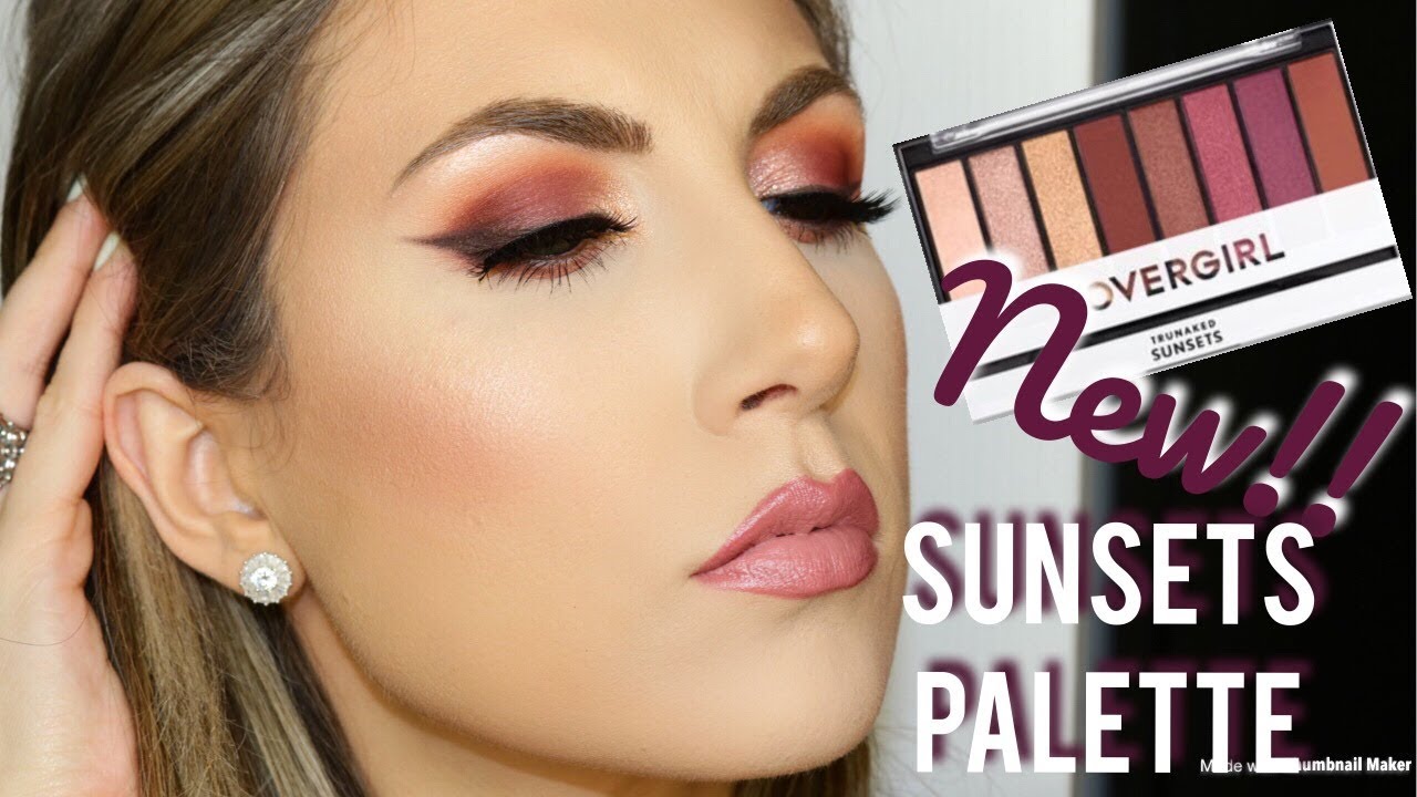 NEW! COVERGIRL SUNSETS PALETTE | REVIEW & DEMO