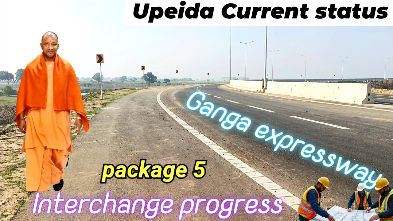 Ganga Expressway Interchange Update 🔥 | Latest Progress From Site | UPEIDA Work Speed