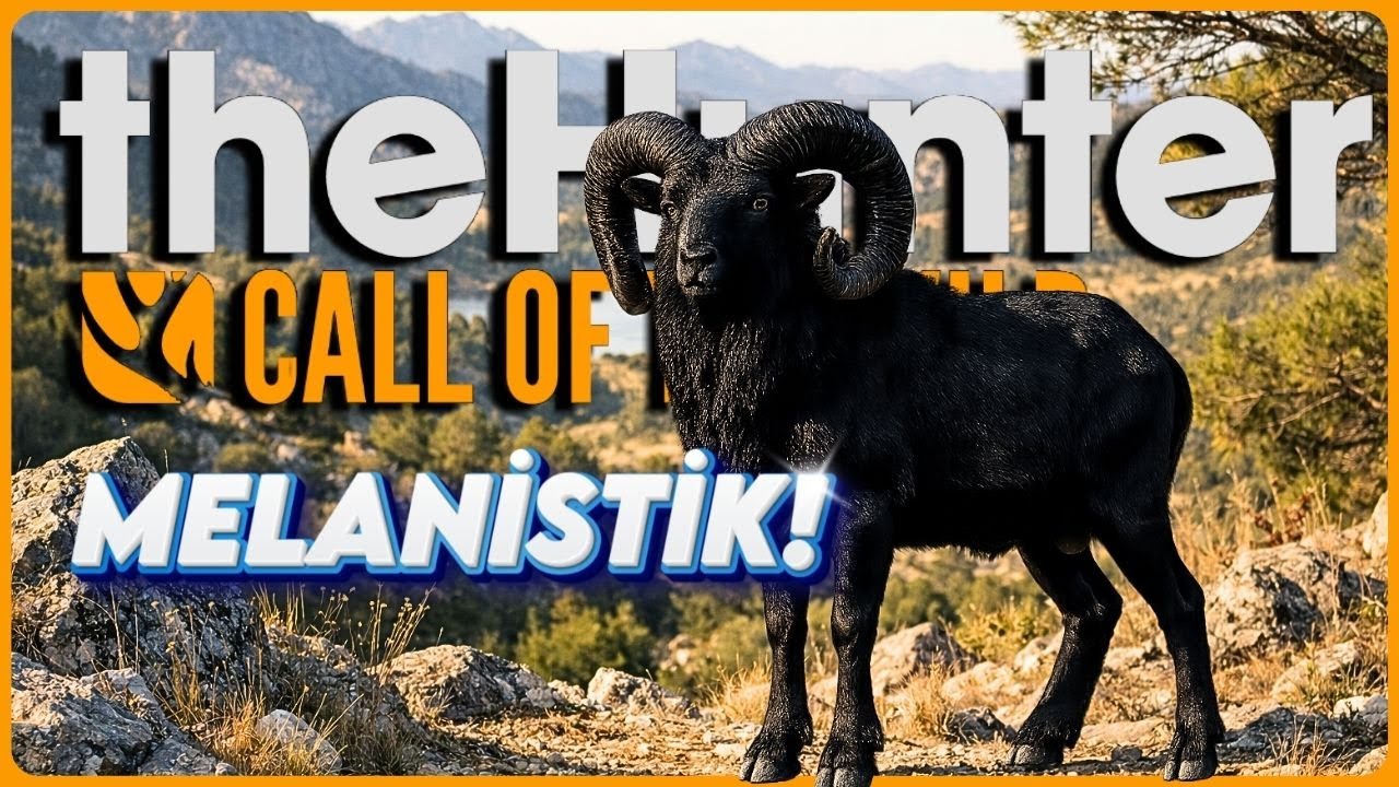 MELANİSTİK İBER KOYUNU VURDUM! (%0.08 NADİRLİKTE) | theHunter: Call of the Wild