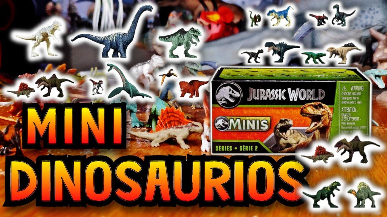UNBOXING: ¡¡Mini Dinosaurios!! (Serie dos completa!!)