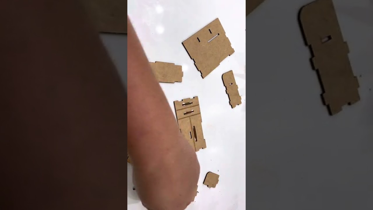 Manual de montagem Kit 30 Mini móveis - MDF A J Artesanato