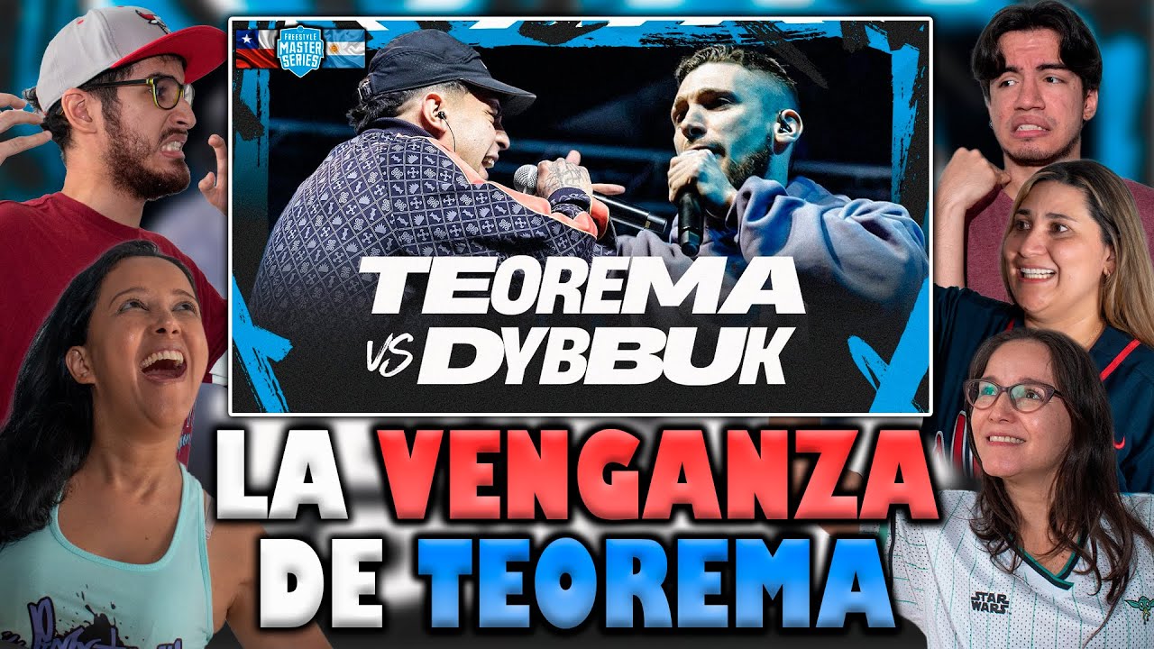 🤯¡TEO COBRA VENGANZA! - COLOMBIANOS REACCIONAN a TEOREMA vs DYBBUK [FMS ARGENTINA 2025]