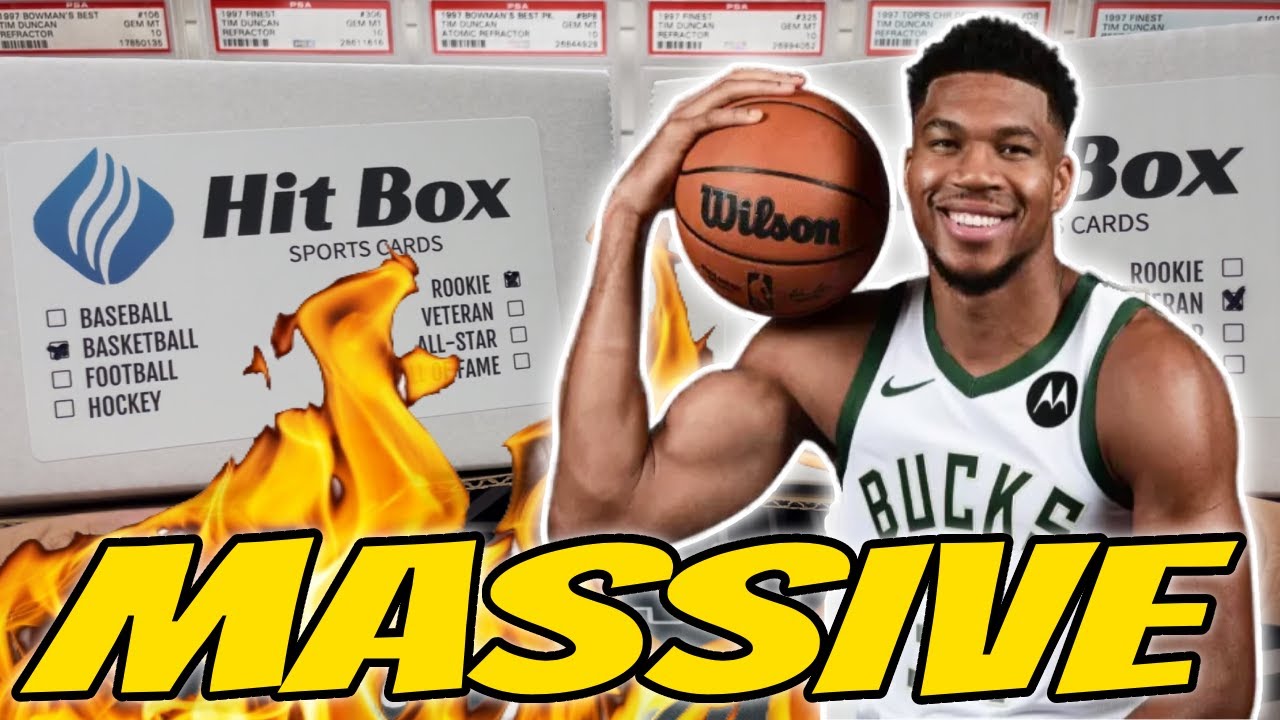 💥💥 ONE of my BIGGEST PULLS EVER 💥💥 HIT BOX Sportscards Basketball Subscription Box Opening! GOLD 🔥🔥