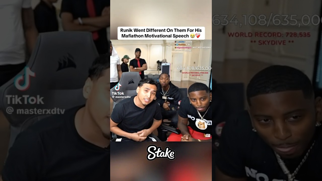 Runik Motivational Speech 🗣️💯🥂 
