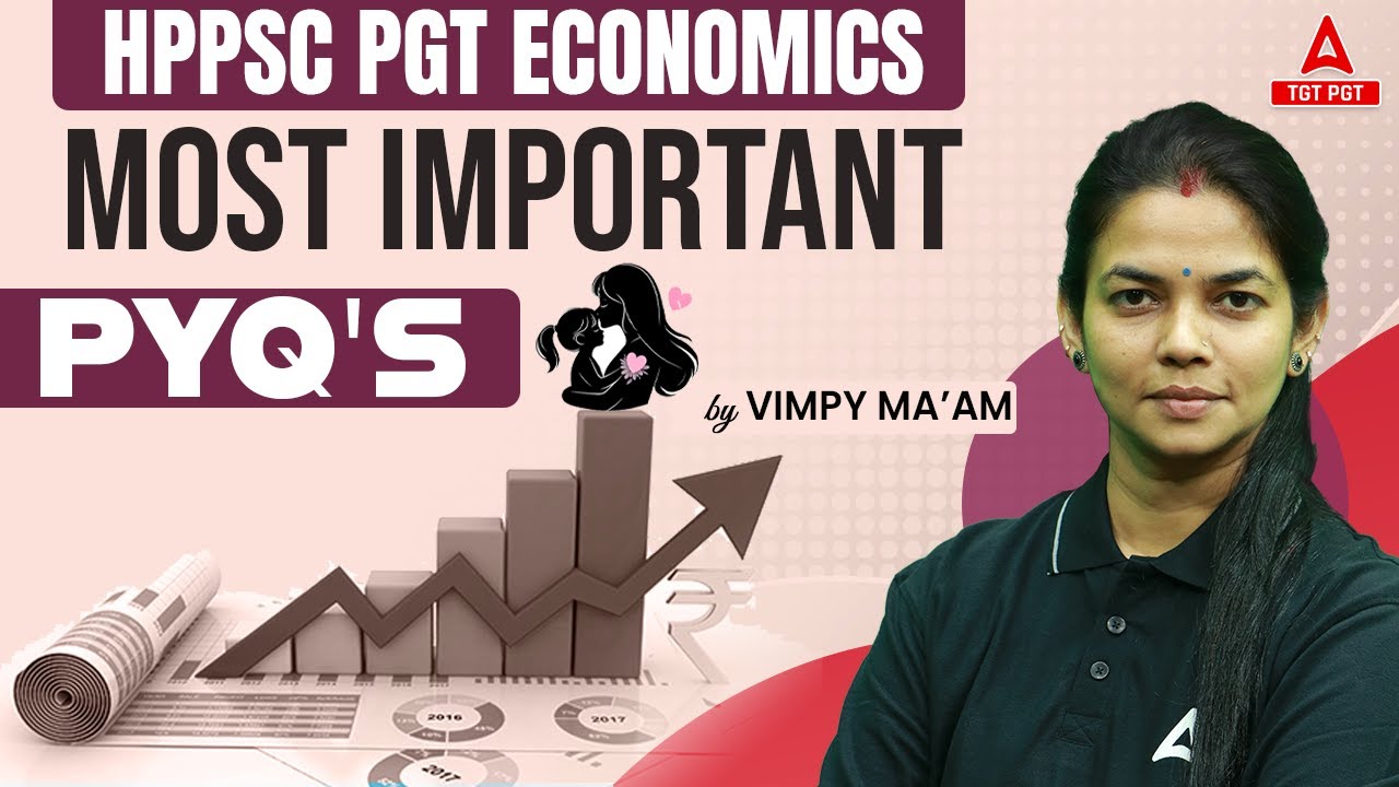 HPSC PGT Economics Previous Year Question Paper | HPSC PGT Economics By Vimpy Ma'am