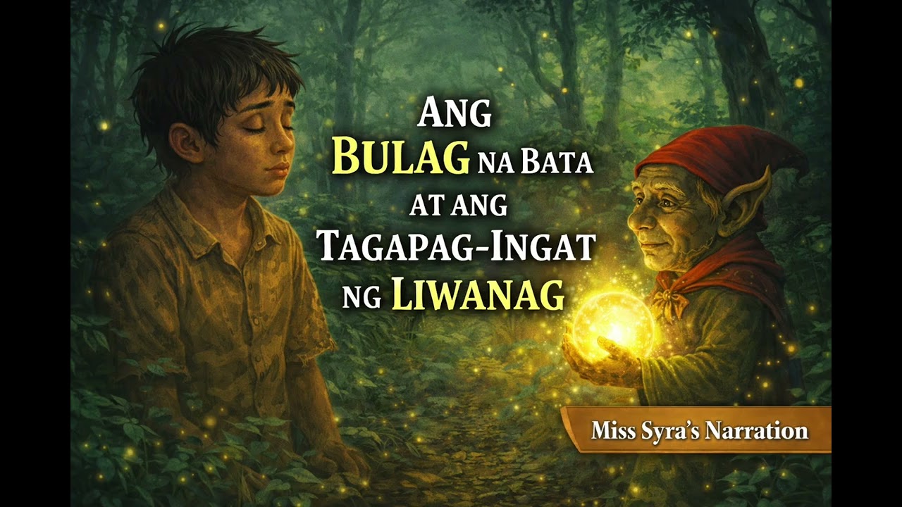 Ang Bulag na Bata at ang Tagapangalaga ng Liwanag | Isang Mahiwagang Kwento