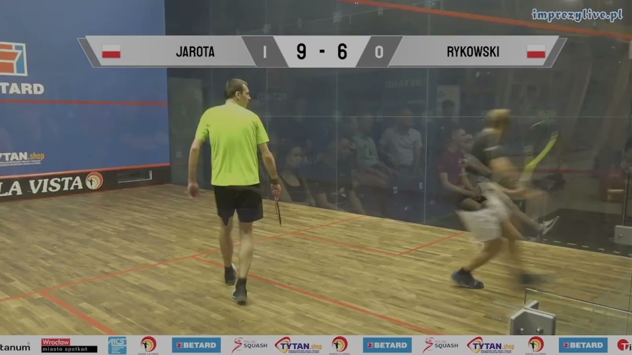 Филип Ярота - Рафал Рыковски - BETARD Индивидуальный чемпионат Польши по сквошу 2023