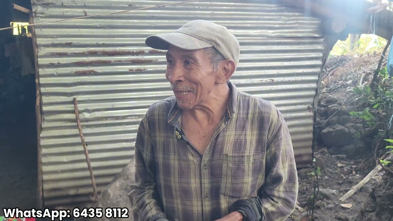 Nuestro amigo Porfirio recibio su bendición, gracias a Dios y a un patrocinador anonimo