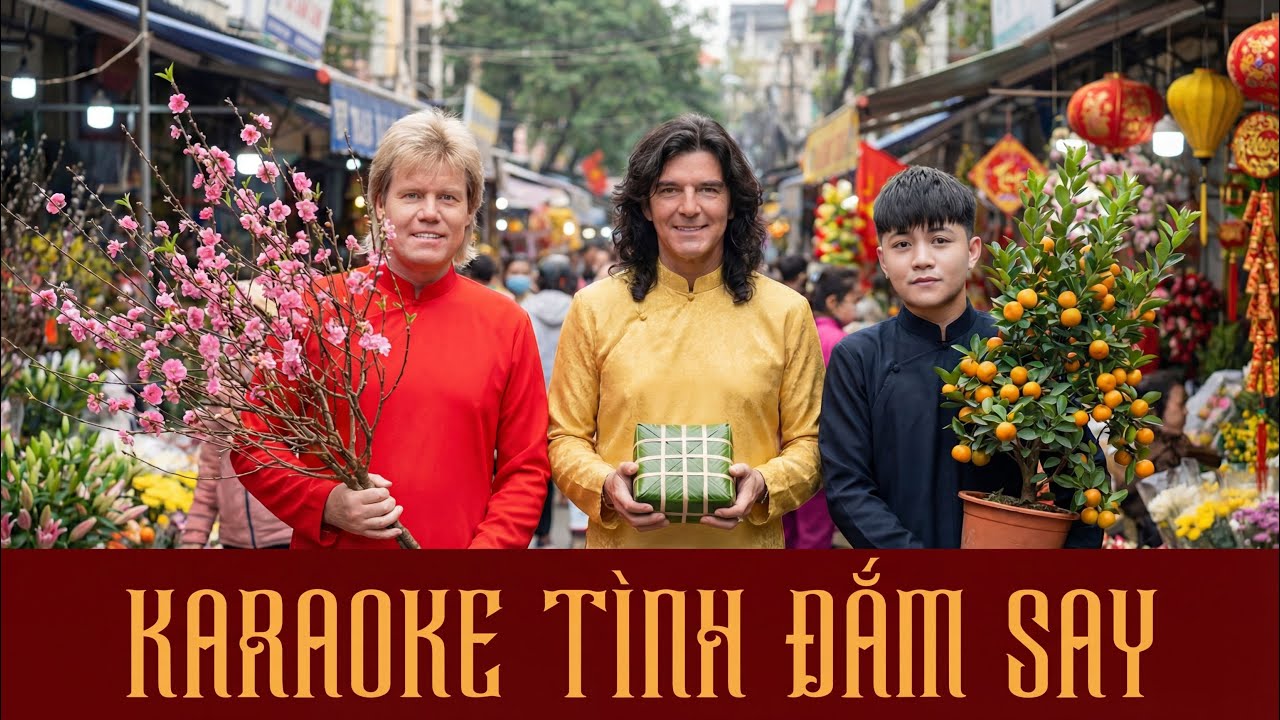 KARAOKE Tình Đắm Say (BROTHER LOUIE) I Hàng Xóm Hỏi Hát Bài Gì Mà Hay Thế?