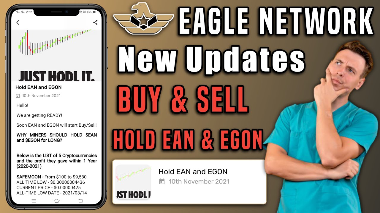 Eagle Network New Update | Just Hold it eagle | EAN & EGON Buy and sell | cryptocurrency news