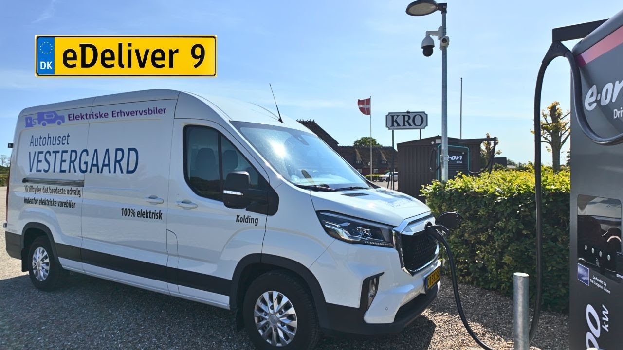 Maxus eDeliver 9 - En fin varevogn, der ikke helt har fulgt med tiden...