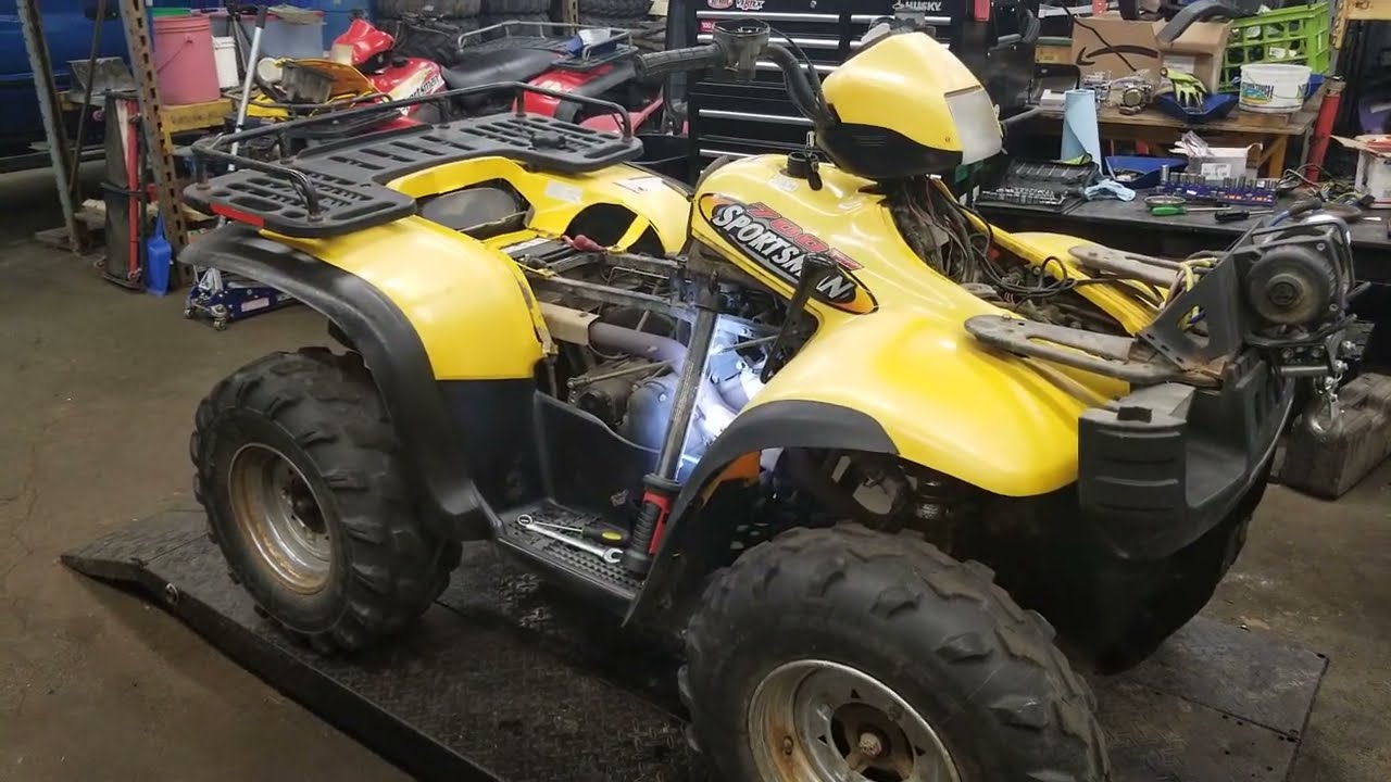Sportsman 700 переключается туго. Вот быстрое решение.