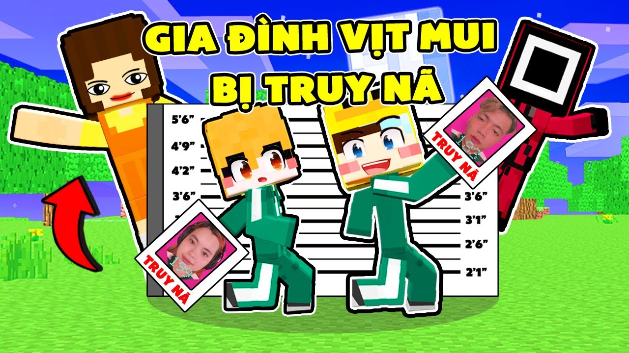 Kairon Giải Cứu Gia Đình Mr Vịt Và Kamui Bị Truy Nã Khỏi Trò Chơi Con Mực
