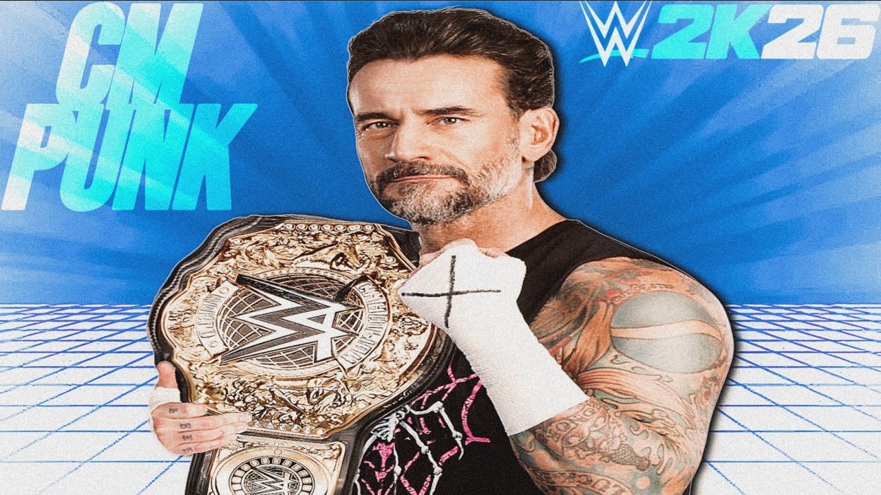 WWE 2K26 - CM Punk Signatures and Finishers 