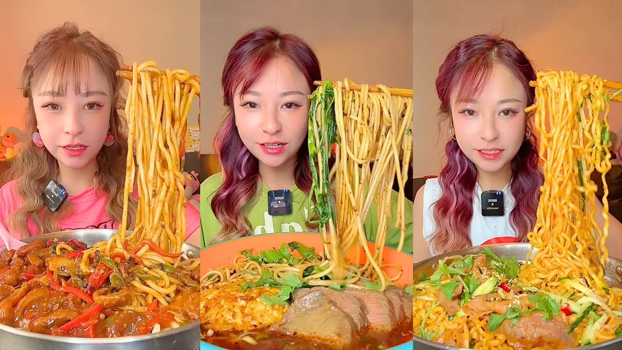1 Hour Chinese Mukbang ASMR | Eating Show for Sleep, Study, Relax | Food Challenge #718