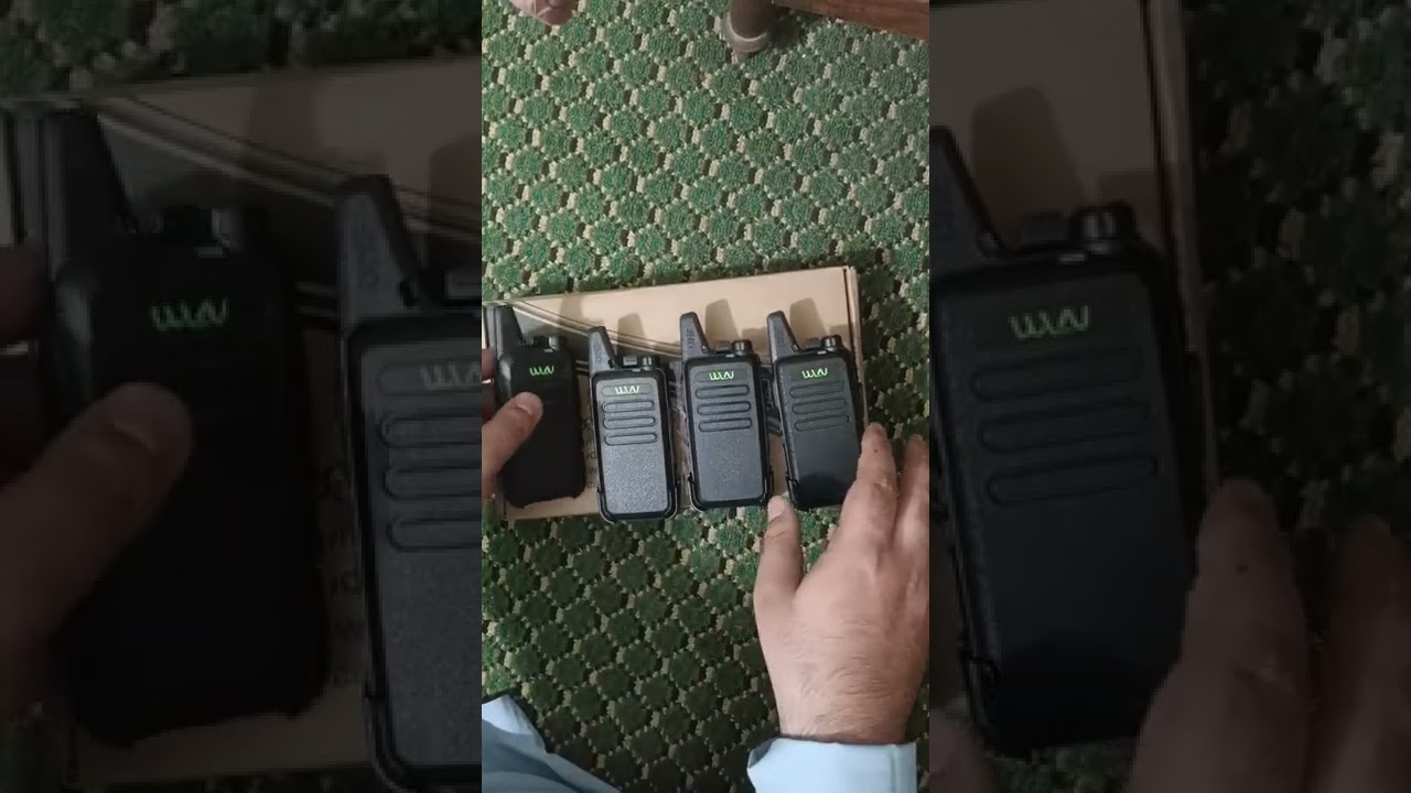 WLN KD-C1 WALKIE TALKIE | how to connect 4 walkie talkies | #walkietalkie #tactical #comunicaci&oacute;n