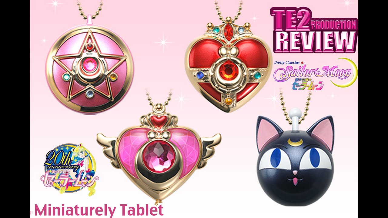 Review Sailor Moon Miniaturely Tablet Set Complet