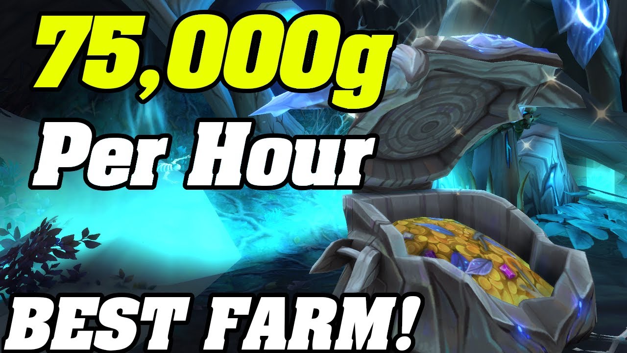 The BEST Goldfarm In Shadowlands 75k Gold/Hr