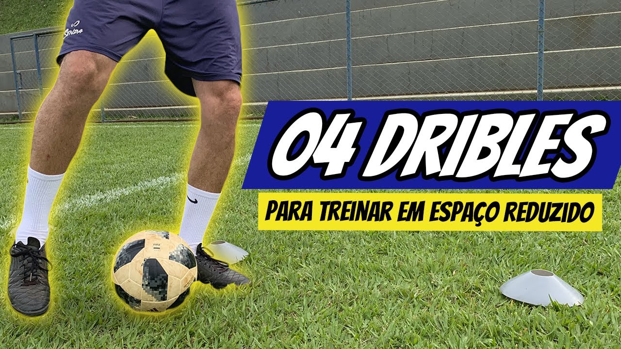 QUATRO DRIBLES PARA TREINAR EM ESPAÇO REDUZIDO