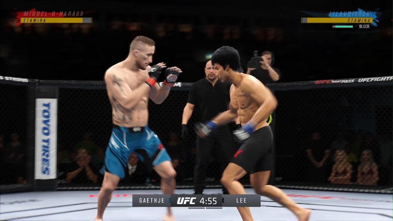 EA SPORTS UFC 4 - Bruce Lee vs Justin Gaethje