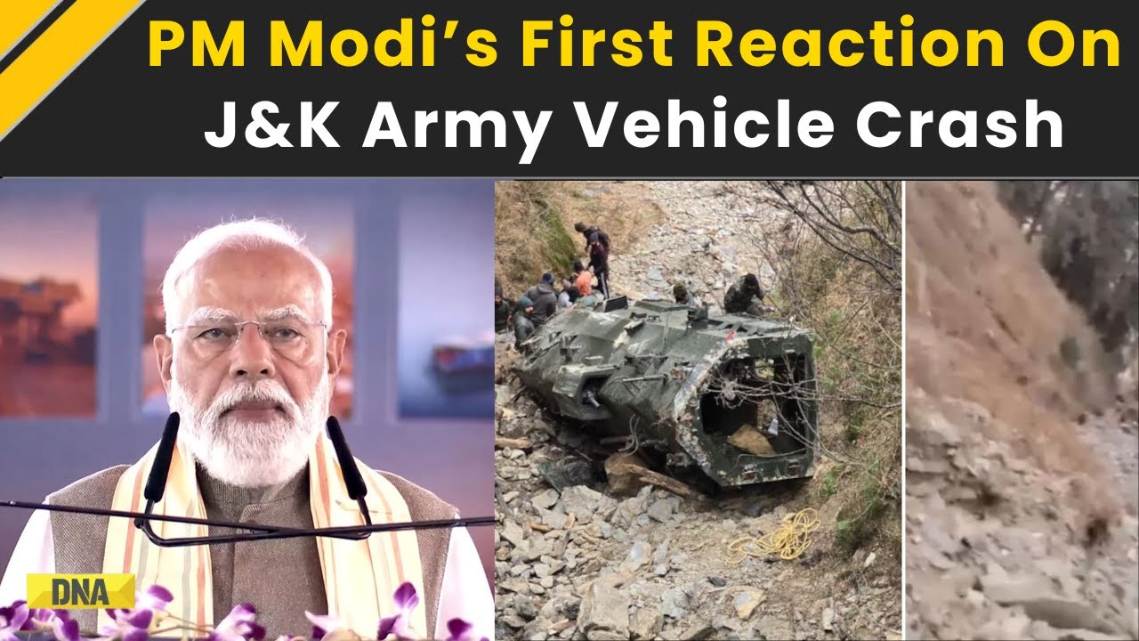 Jammu Kashmir News: PM Modi Reacts To J&K Army Vehicle Crash | Doda News