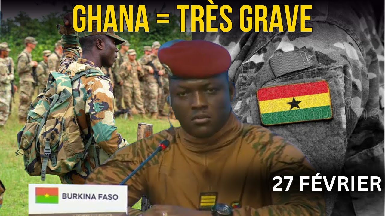 LE GHANA ROMPT SA NEUTRALITÉ : L’ACCORD MILITAIRE SECRET QUI BOULEVERSE L’AFRIQUE