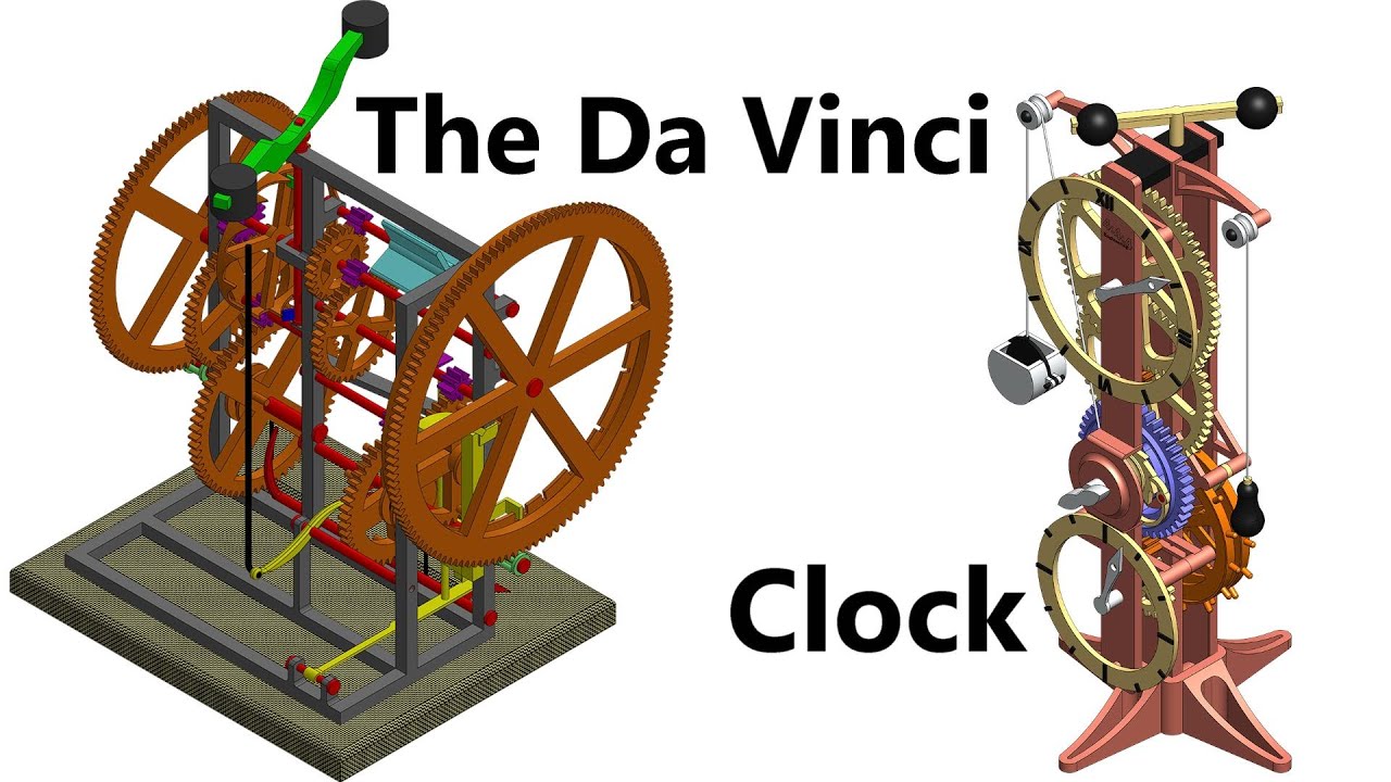 The Da Vinci Clock - Mechanical Design