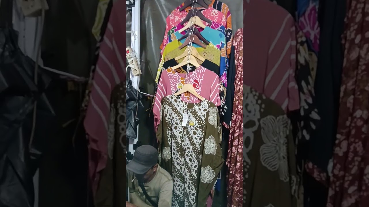 Grosir Daster Batik Pasar Tasik Cideng TK Medina  @medinadaster grosir daster, grosir daster solo