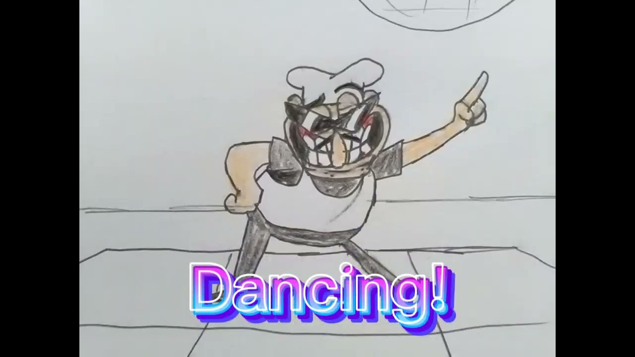 Dancing Walking Rearranging Furniture [Pizza Tower]