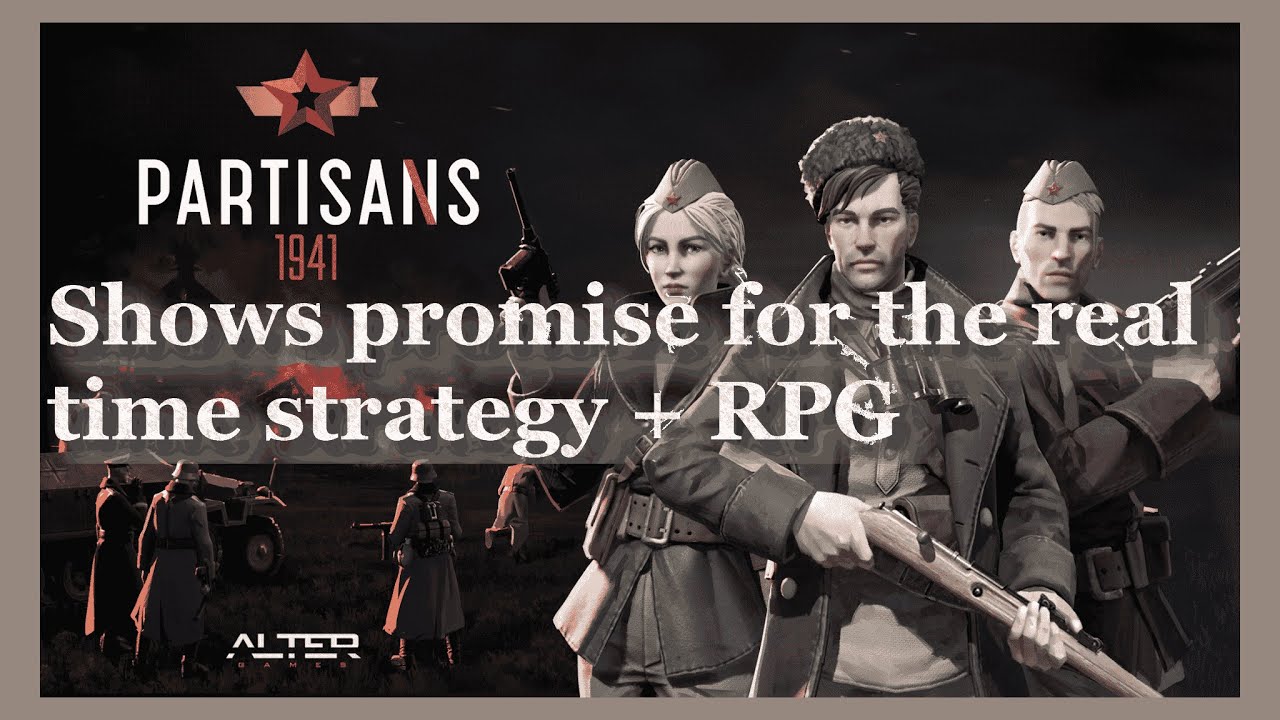Partisans 1941 gameplay - Demo build - Real time tactical RPG - Isometric Stealth like in Desperados