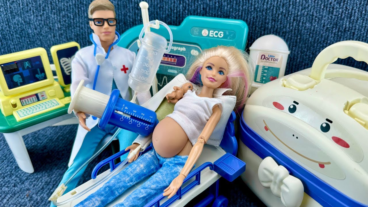 15 Minutes Satisfying with Unboxing Doctor Toys，Ambulance Playset Collection ASMR spider attack