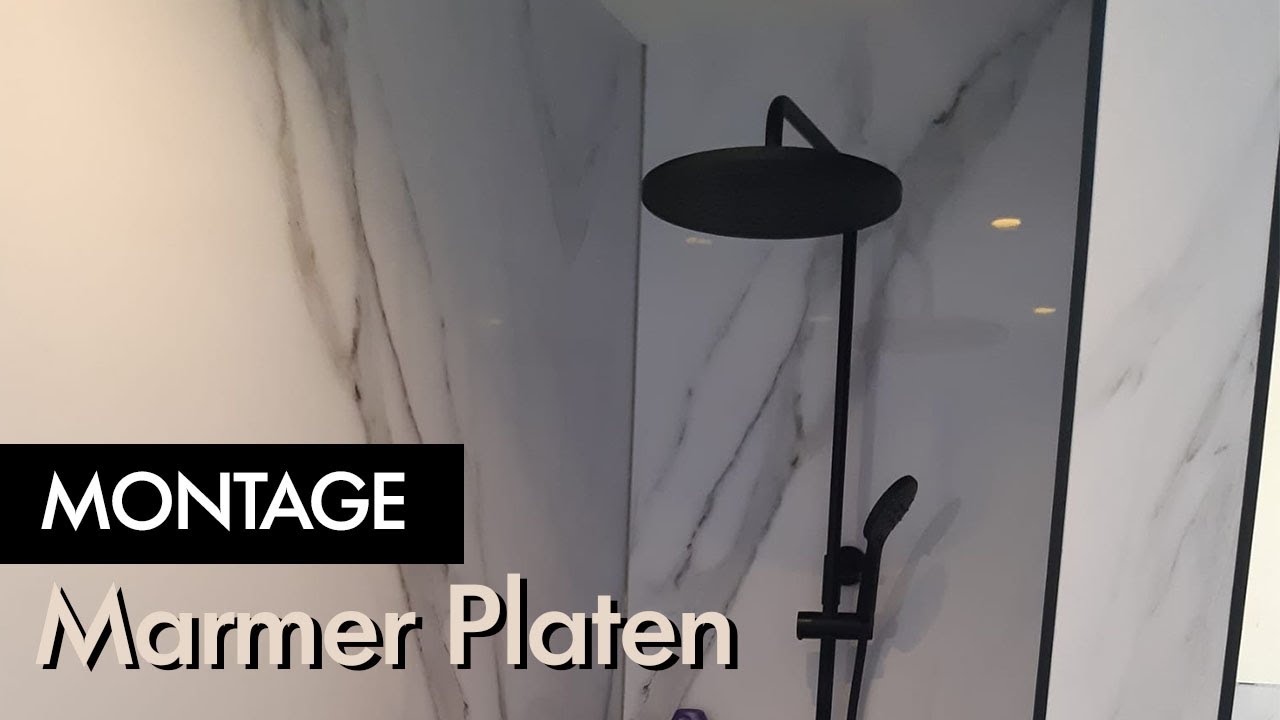 Montage Uitleg - Marmer Platen