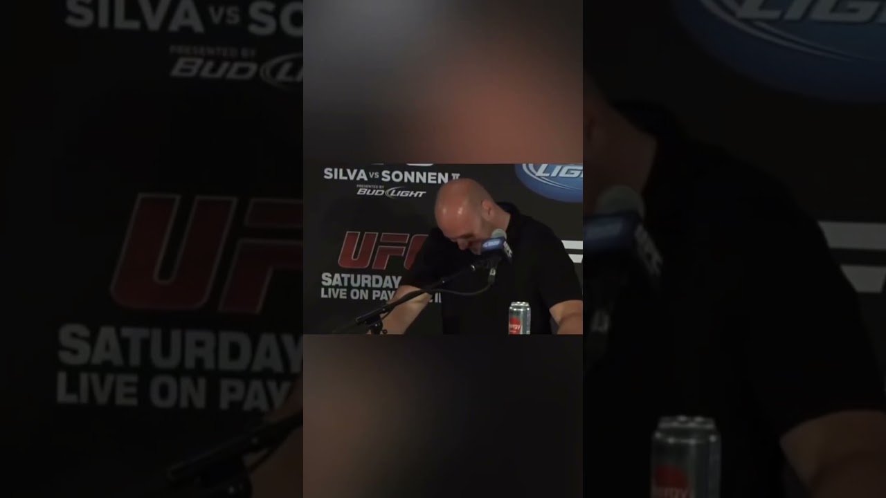 Chael Sonnen makes Dana White laugh