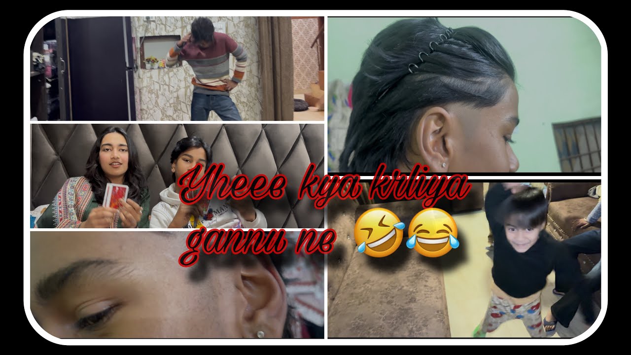 Gannu ne krri khudse cutting 😂| Duggu ko kyaa hogyaa 😱 Watch till end full of fun 🤩 |
