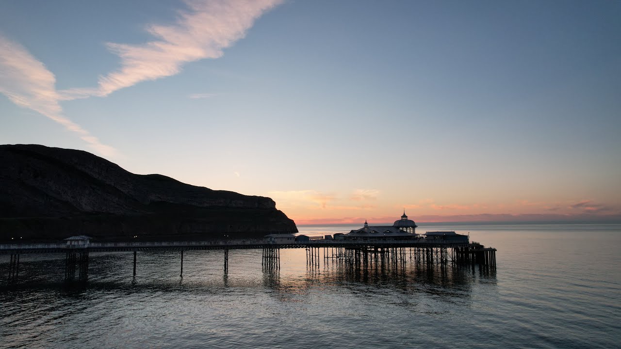 North Wales by Drone. Episode 25/2022 - Llandudno Pier Sunset II