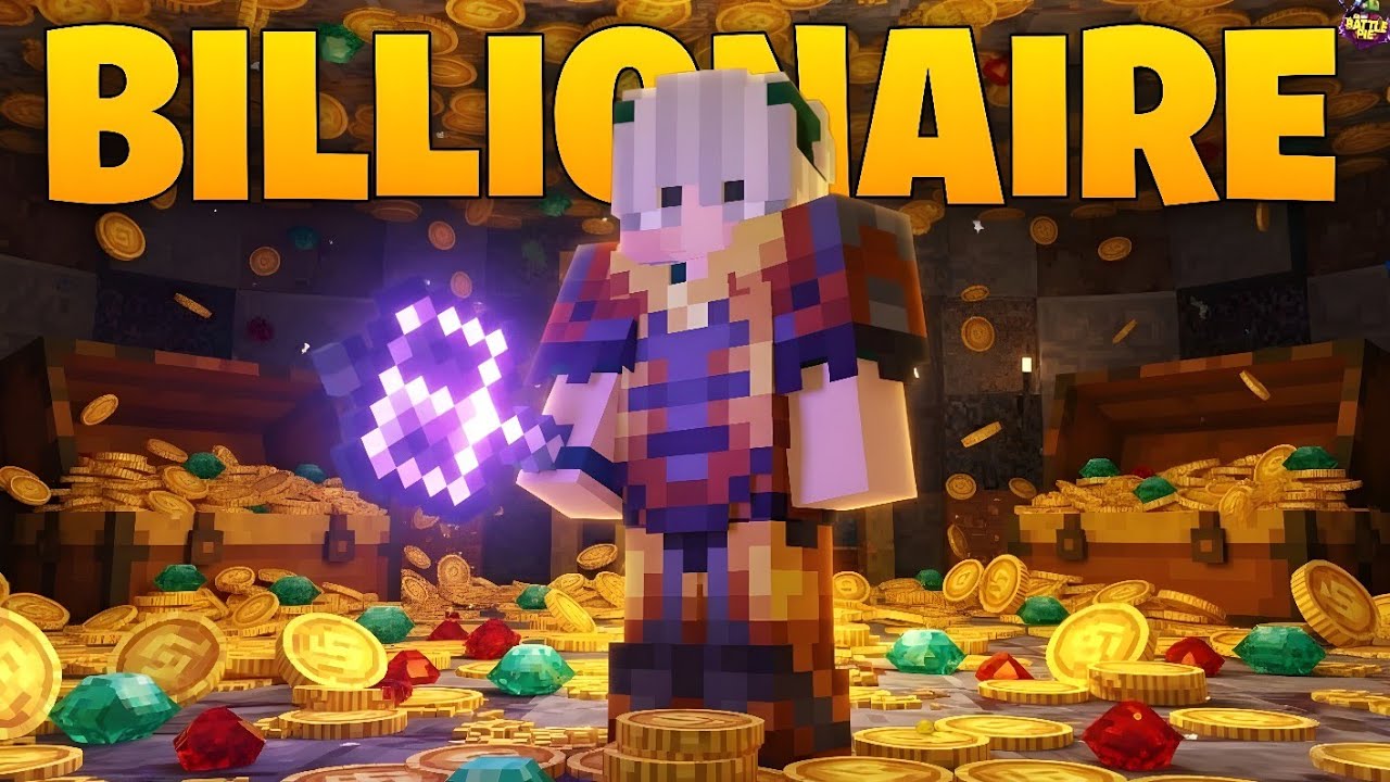 How I Became BILLIONAIRE in Battle Pie Server