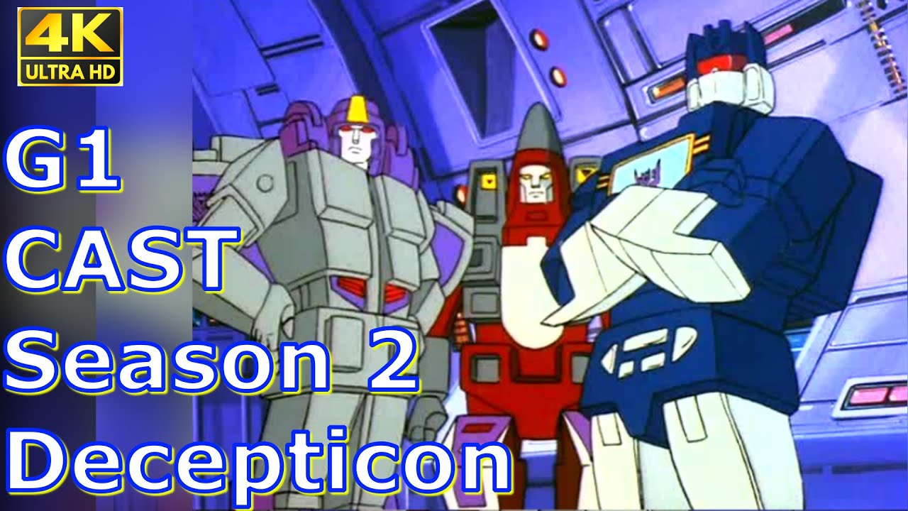 Transformers G1 TOON ::: Season 2 CAST Decepticon Characters ::: ErPuX