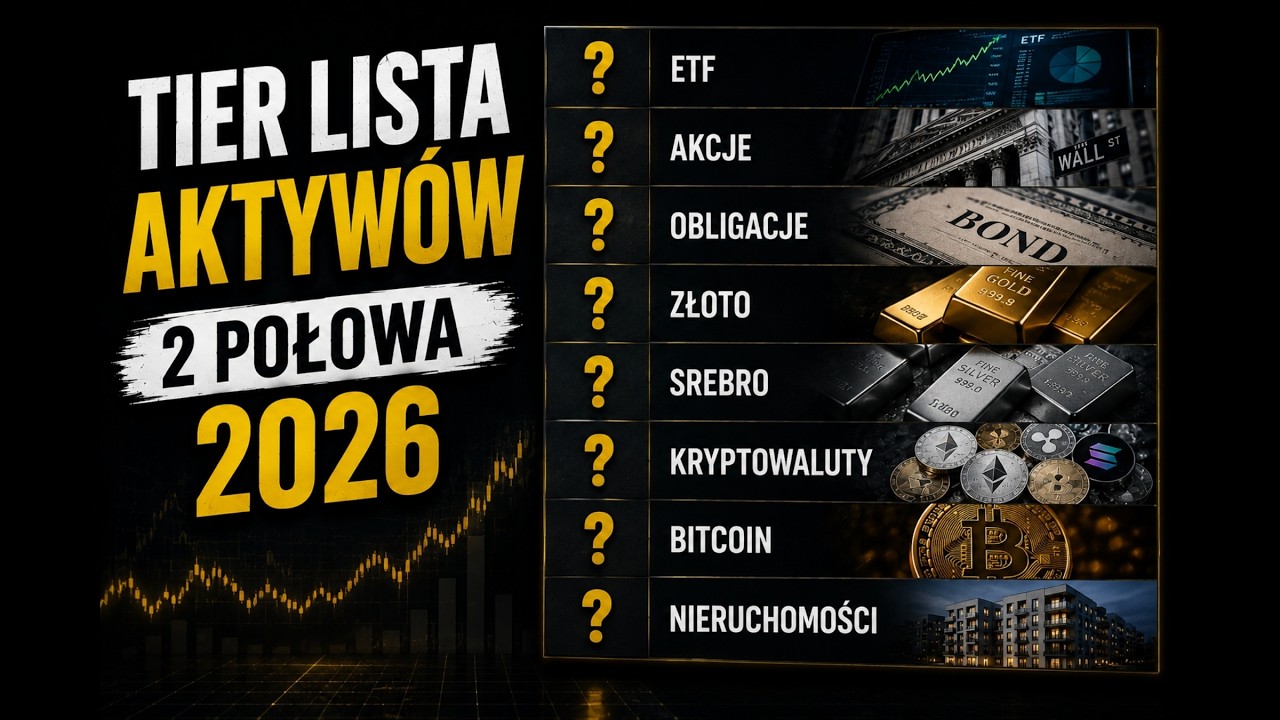 NAJLEPSZE AKTYWA NA 2. POŁOWĘ 2026? | MOJA SUBIEKTYWNA TIER LISTA