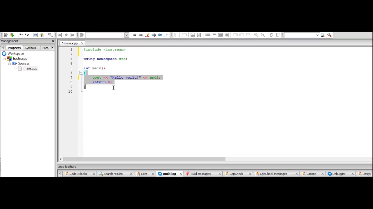 C++ Beginner Tutorials Part-1 | CodeBlocks | GreyHacks
