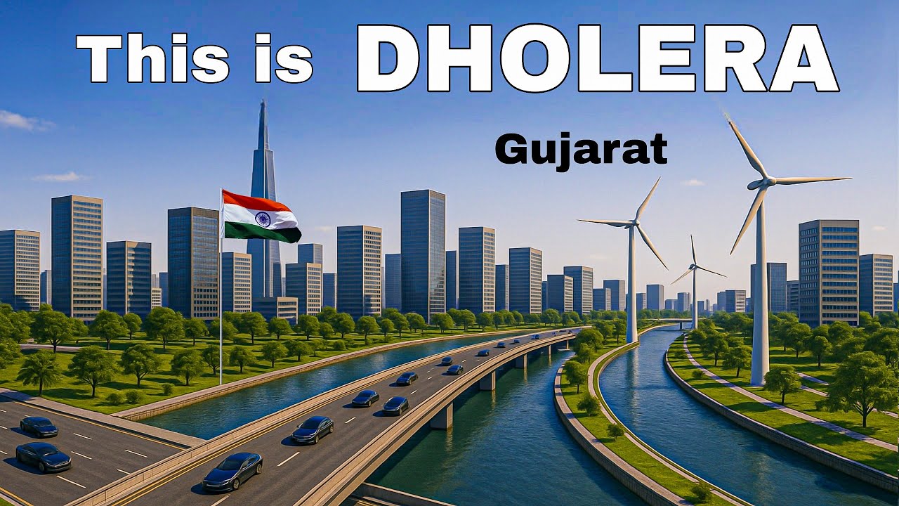 Dholera - India's Most Ambitious Smart City Project | Dholera Explained 🇮🇳