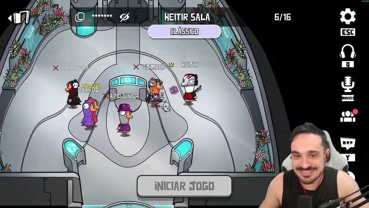 Heitir e amigos jogando Goose Goose Duck #22