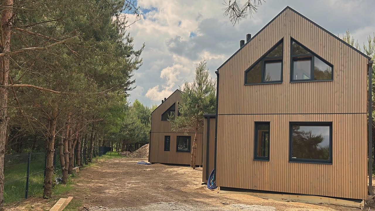Domy bez pozwolenia - Inwestycja domów 35m2 na wynajem. Stan deweloperski.