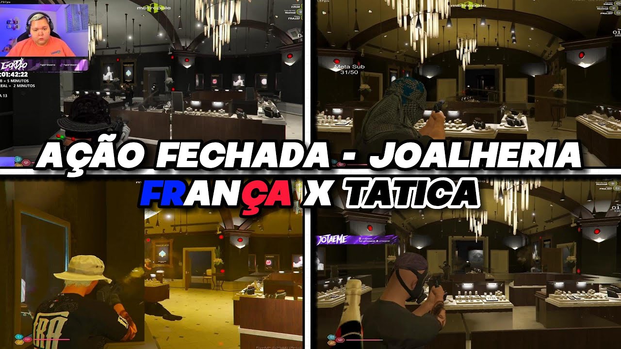 PRIMEIRA AÇÃO DO ANO | JOALHERIA | FRANÇA X TATICA