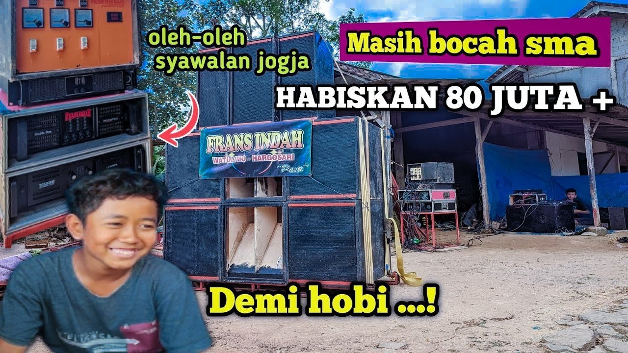 Ngerii Masih bocah SMA ! Sound nya spek  80 juta an dari wonogiri jawa tengah