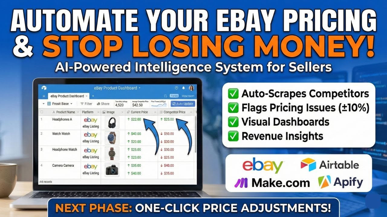eBay Seller? This Airtable Automation Tells You Which Listings Are Priced Wrong