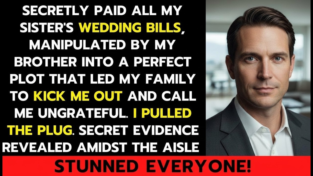 My Own Family Used My Money for My Sister’s Wedding… Then Cut Me Out 😱