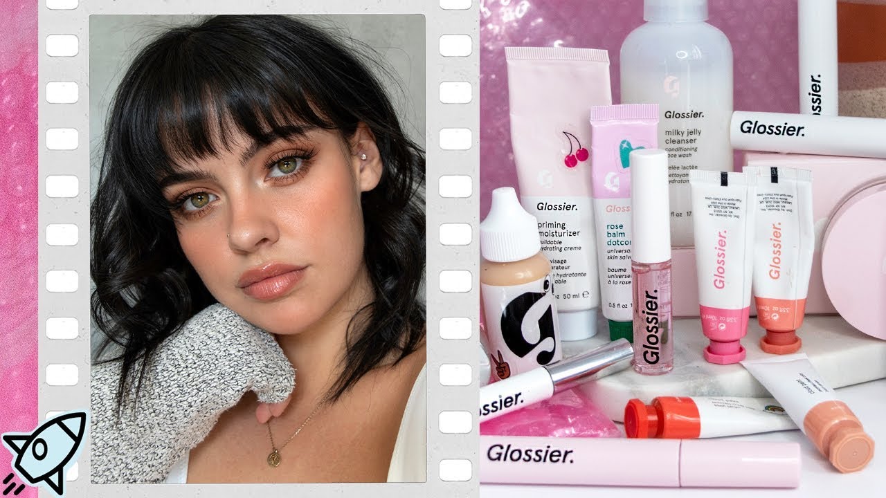 ПОЛНЫЙ МАНИКЮР GLOSSIE + ОБЗОР | Джулия Адамс
