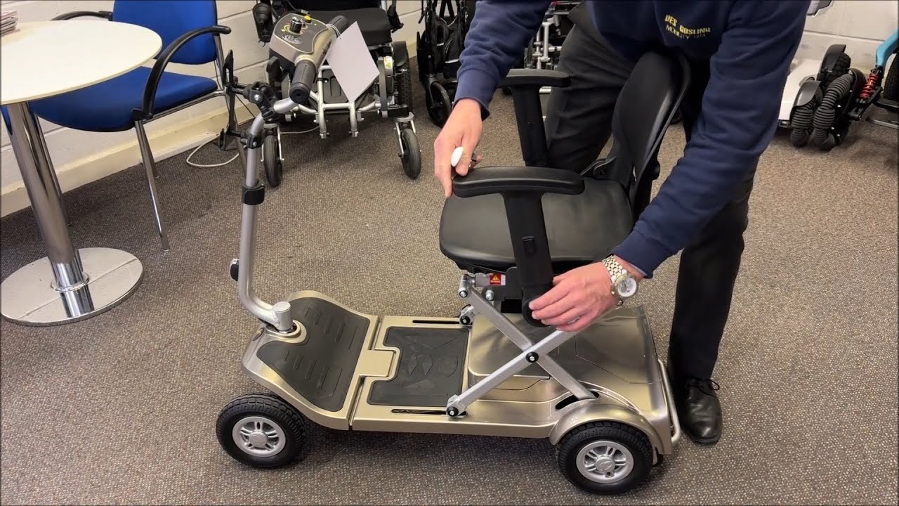 Kymco K Lite FE Folding and Unfolding